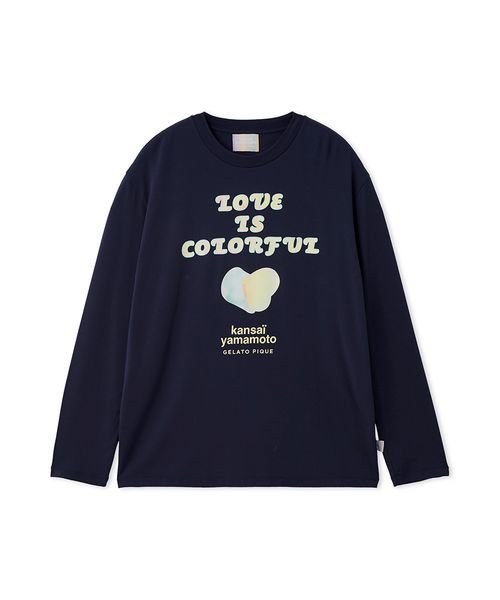 kansai yamamoto】【メンズ】ワンポイントレーヨンロゴロンT(508709886