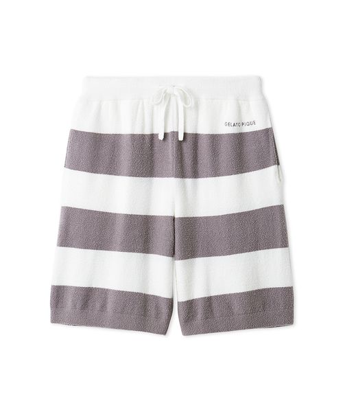 HOMME】スムーズィー2ボーダーハーフパンツ(508709891)｜HANKYU MEN'S