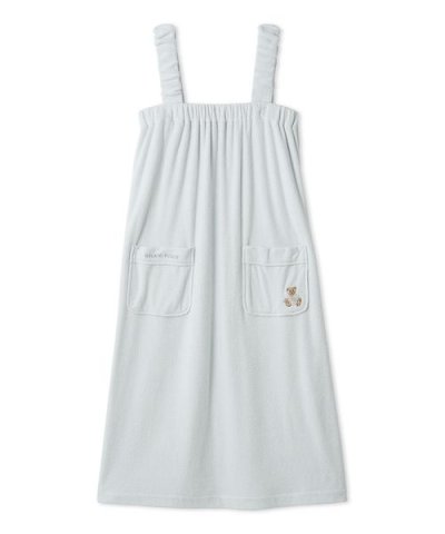 吸水パイルベア刺繍2wayワンピース