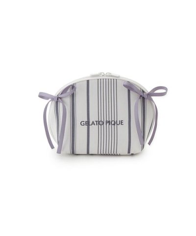 ガーゼパイピングリボンポーチ