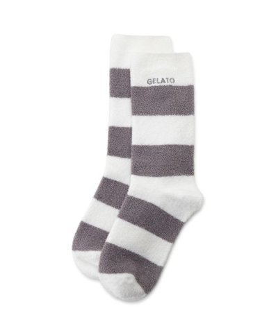 スムーズィー2ボーダーソックス