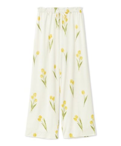 チューリップ柄ロングパンツ