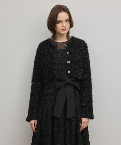 フェザーショートボレロ