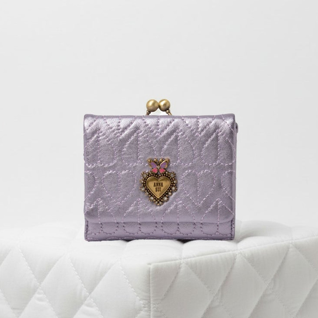 アナスイ ANNA SUI ドリーミー 口金二つ折り財布(508710609)｜阪急