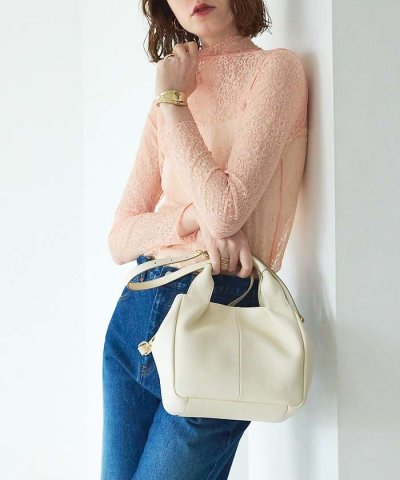 Mellow/ソフトレザーオープントート/ミニ