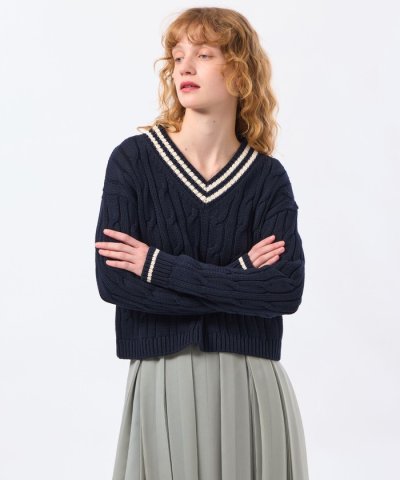 【Ranton（ラントン）】チルデンニット