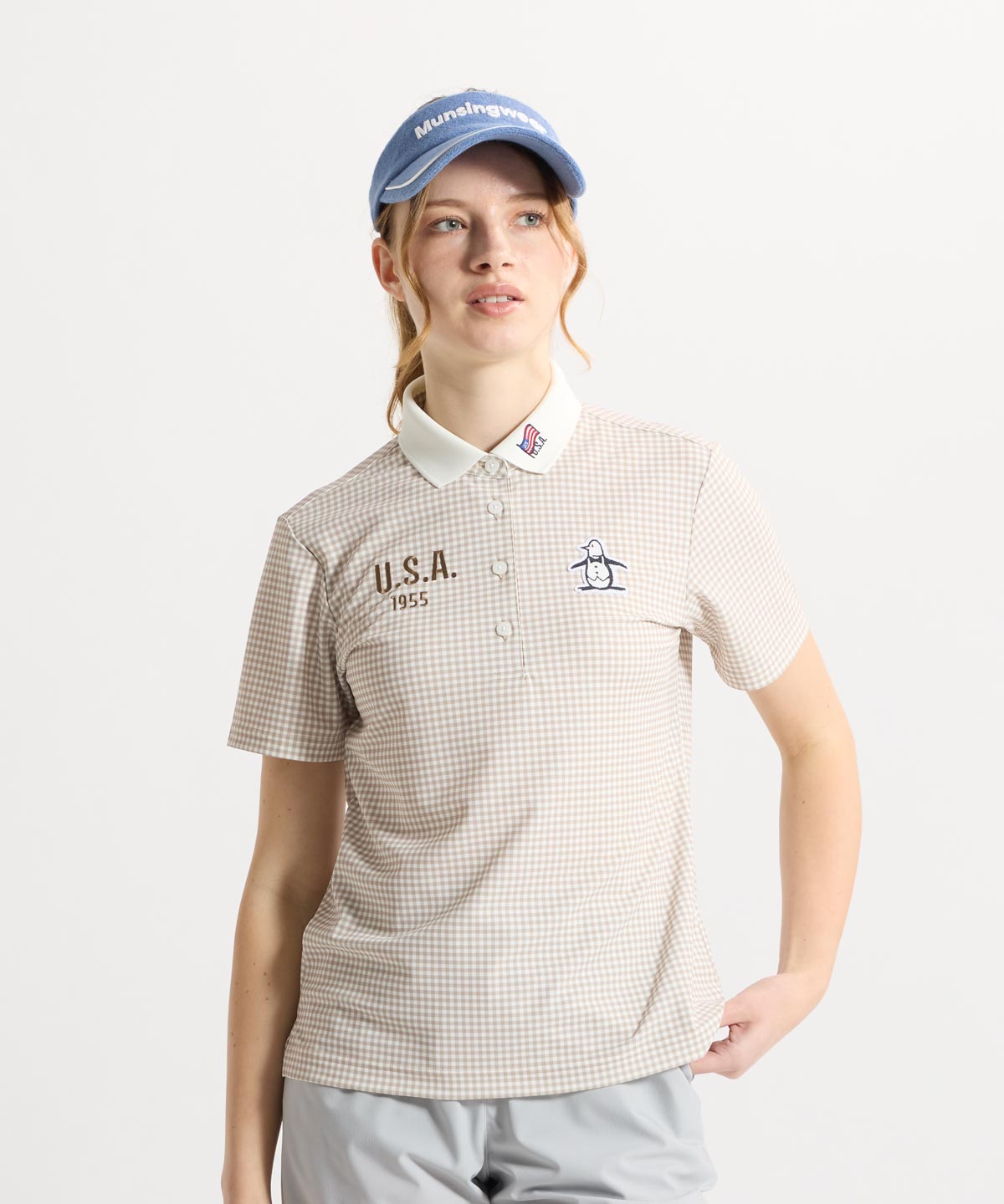 マンシングウェア MUNSINGWEAR 10年ポロシャツ - ファッション 
