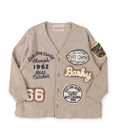 デニムダンガリー DENIM DUNGAREE Patch Cardigan