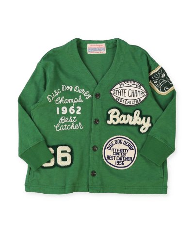 デニムダンガリー DENIM DUNGAREE Patch Cardigan