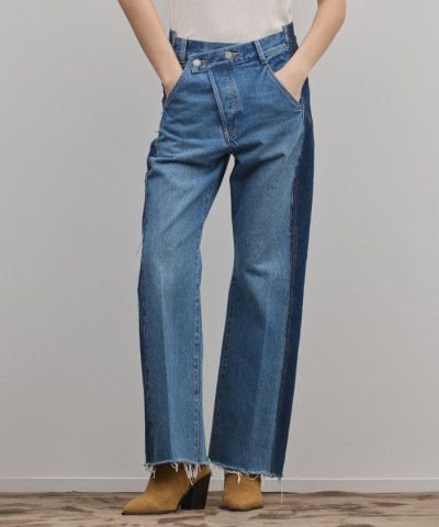 リメイクフレアデニムパンツ