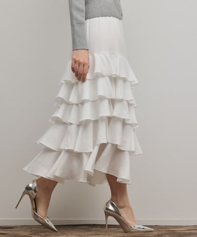 ティアードフリルスカート