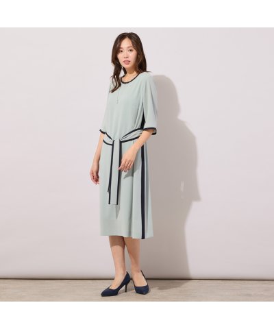 ピサーノ PISANO 【セットアップ対応】セラテリー梨地ワンピース