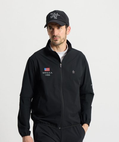 マンシングウェア Munsingwear はっ水ストレッチディタッチャブルブルゾ