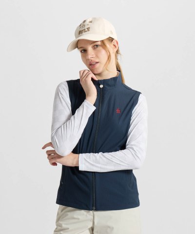 マンシングウェア MUNSINGWEAR はっ水エンボスアウターベスト