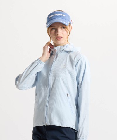 マンシングウェア MUNSINGWEAR はっ水エンボスブルゾン