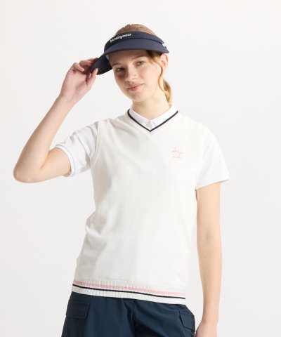 マンシングウェア MUNSINGWEAR Vネックニットベスト