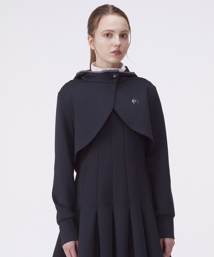 ランバン スポール LANVIN SPORT バックプリントモックネック長袖シャ