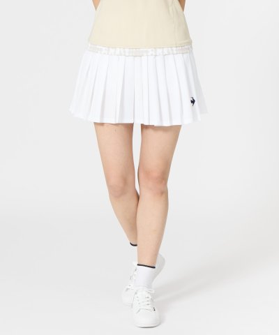 ルコックスポルティフ le coq sportif プリーツスコート