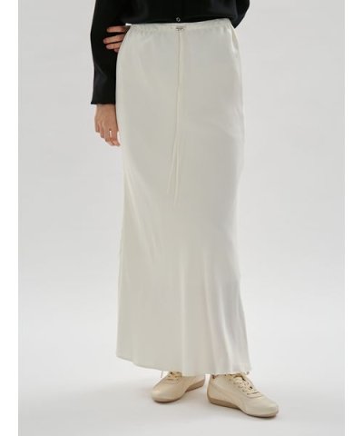 サテンナロースカート【セットアップ対応】