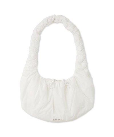 ギャザーディテールショルダーバッグ/撥水