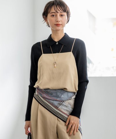 ドレープツイル 2WAY キャミソール