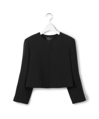 【APPLAUDIR】クリアジョーゼット コンパクトタックジャケット