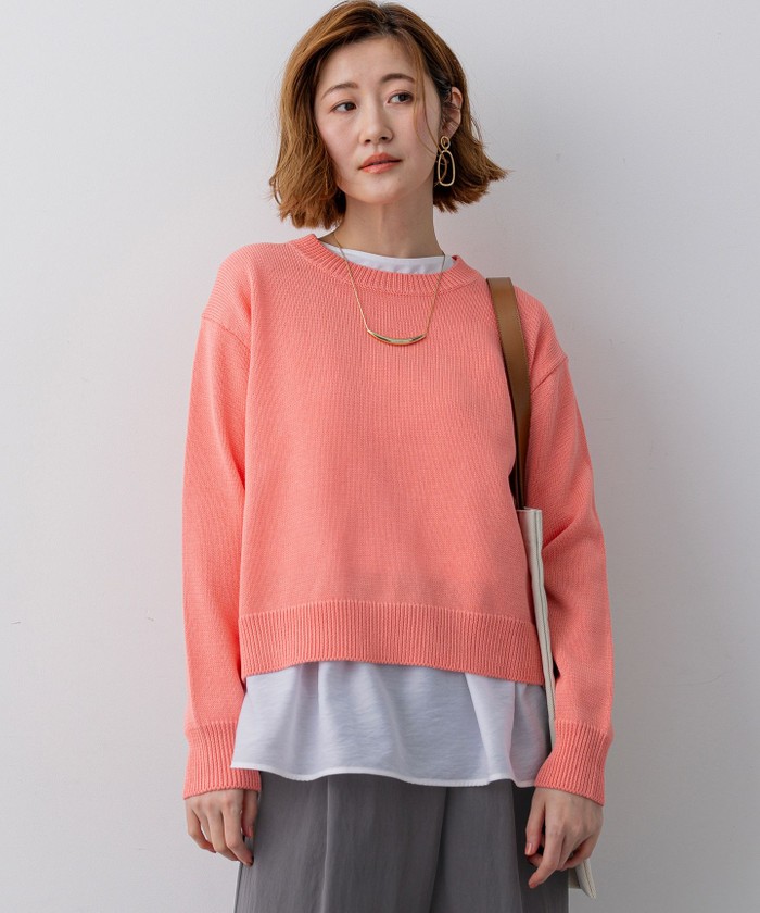 ピンク系｜ニット・セーター｜23区(ニジュウサンク)｜阪急百貨店公式