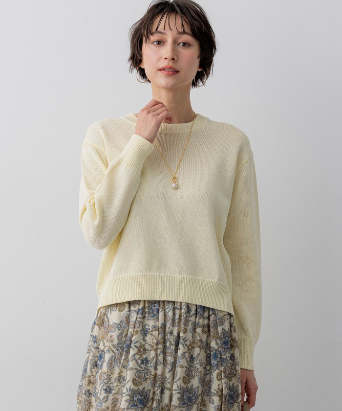 イエロー系｜ニット・セーター｜23区 (Lサイズ)(ニジュウサンク L