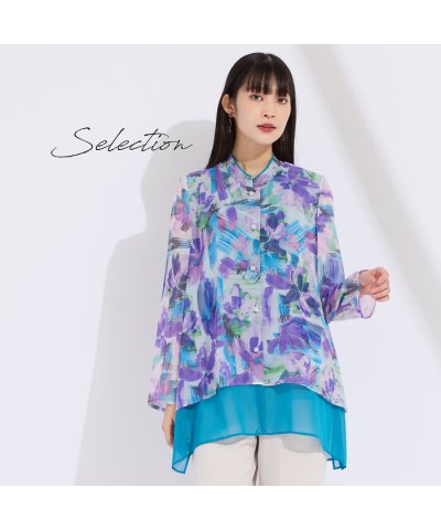 リリアンビューティ Liliane Burty 【11～17号】フラワープリント