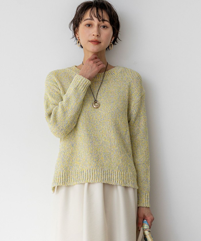 イエロー系｜ニット・セーター｜23区 (Lサイズ)(ニジュウサンク L