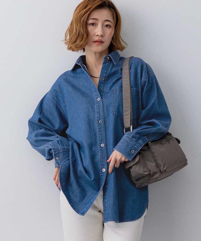 ブルー系｜シャツ・ブラウス｜23区(ニジュウサンク)｜阪急百貨店公式