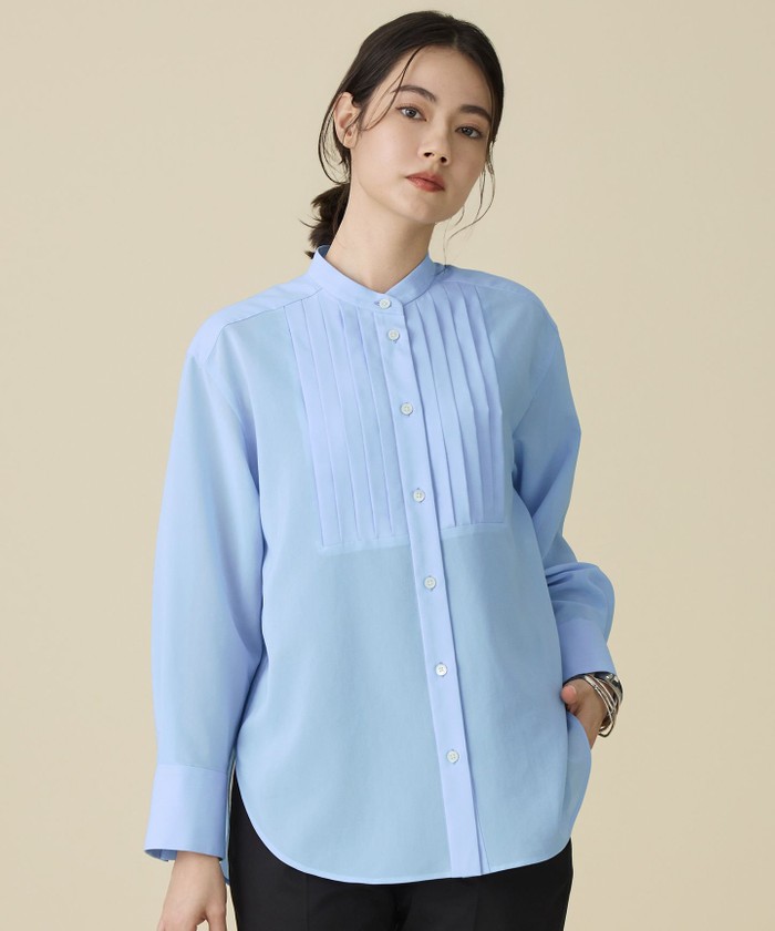 ブルー系｜シャツ・ブラウス｜自由区 (Lサイズ)(ジユウクエル)｜阪急