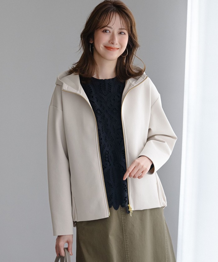 洗える】コットンエアーダンボール コクーン フーディー(508554076