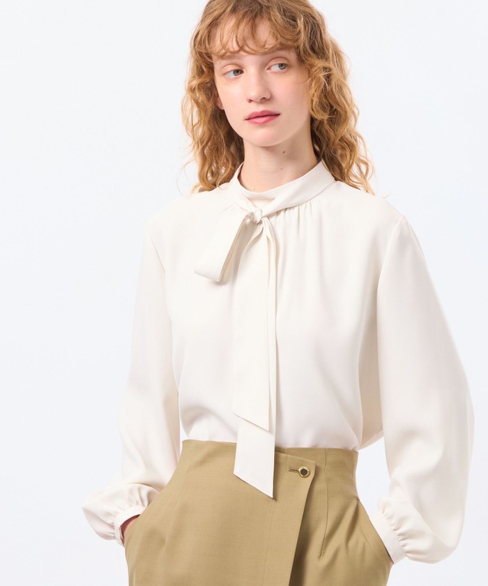 【新品タグ付き】マッキントッシュフィロソフィー　ボリュームスリーブ　シャツ　白 ホワイト系｜シャツ・ブラウス｜MACKINTOSH PHILOSOPHY