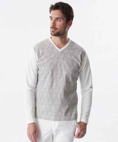 スネークパターンロンT