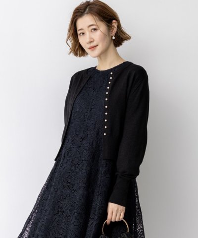 【APPLAUDIR】コンパクト ラメカーディガン