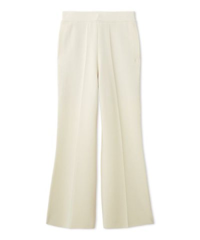 シルクブレンド美脚ニットパンツ／ウォッシャブル