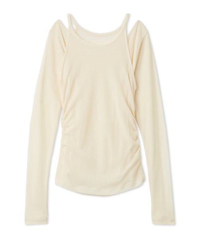 2wayアンサンブルカットソー／ウォッシャブル