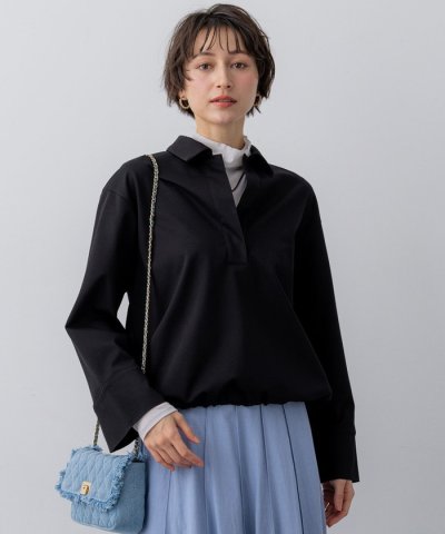 コンパクトツイル スキッパー カットソー