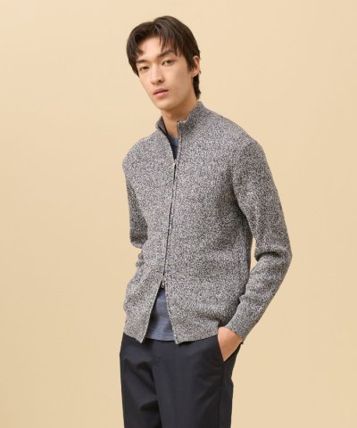 ギマコットンフルジップ カーディガン