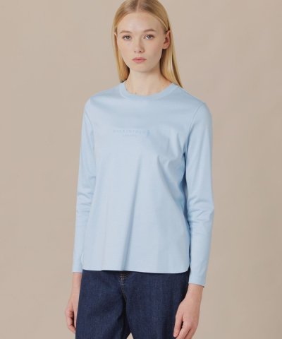 コットンスムースロゴＴシャツ