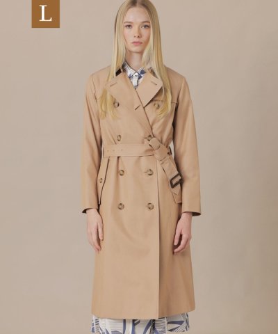 【L】【GABARDIN 19】【LOGIE/ロージー】トレンチコート