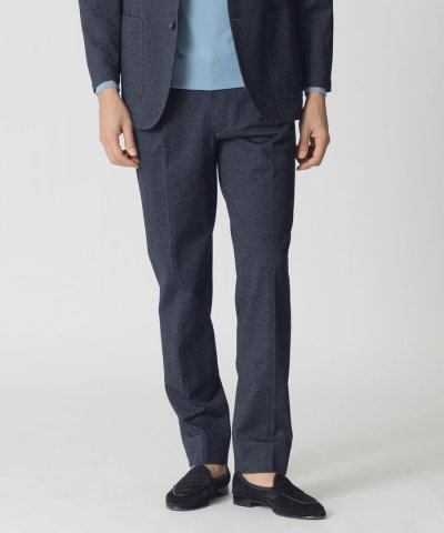 撚り杢ツイルジャージーパンツ