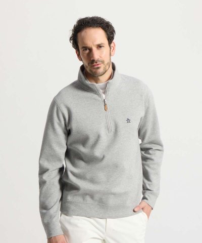 マンシングウェア MUNSINGWEAR Wフェイスハーフジップスウェット