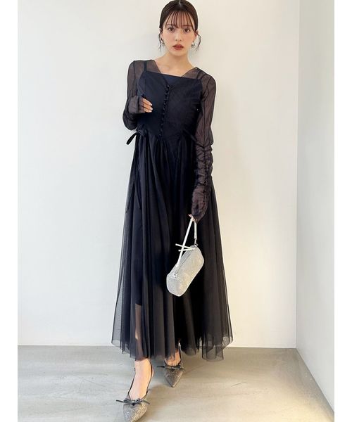 チュールボリュームドレス(508727892)｜阪急百貨店公式通販サイト