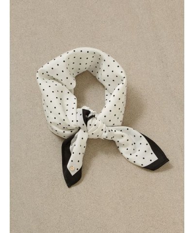 グレージングフラワーボウタイスカーフ