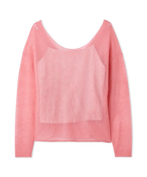 ニットのみ♡ピンク♡スナイデル SNIDEL（スナイデル）の「ミックスヤーンニットプルオーバー（ニット