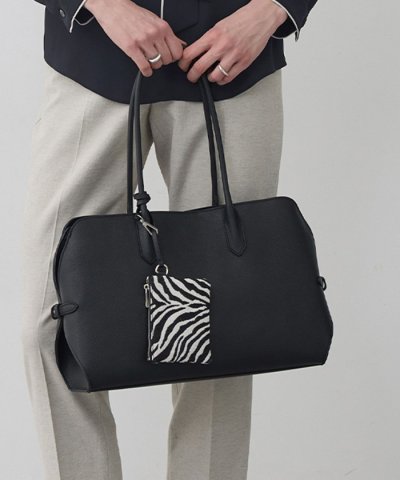 【A4サイズ収納可】ラウンドボストントート