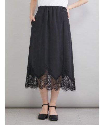 レースヘムスカート