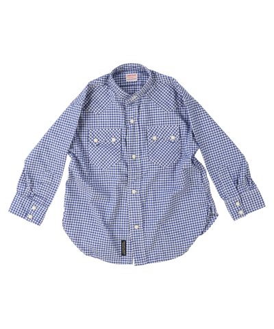 デニムダンガリー DENIM DUNGAREE Gingham Plaid Sh